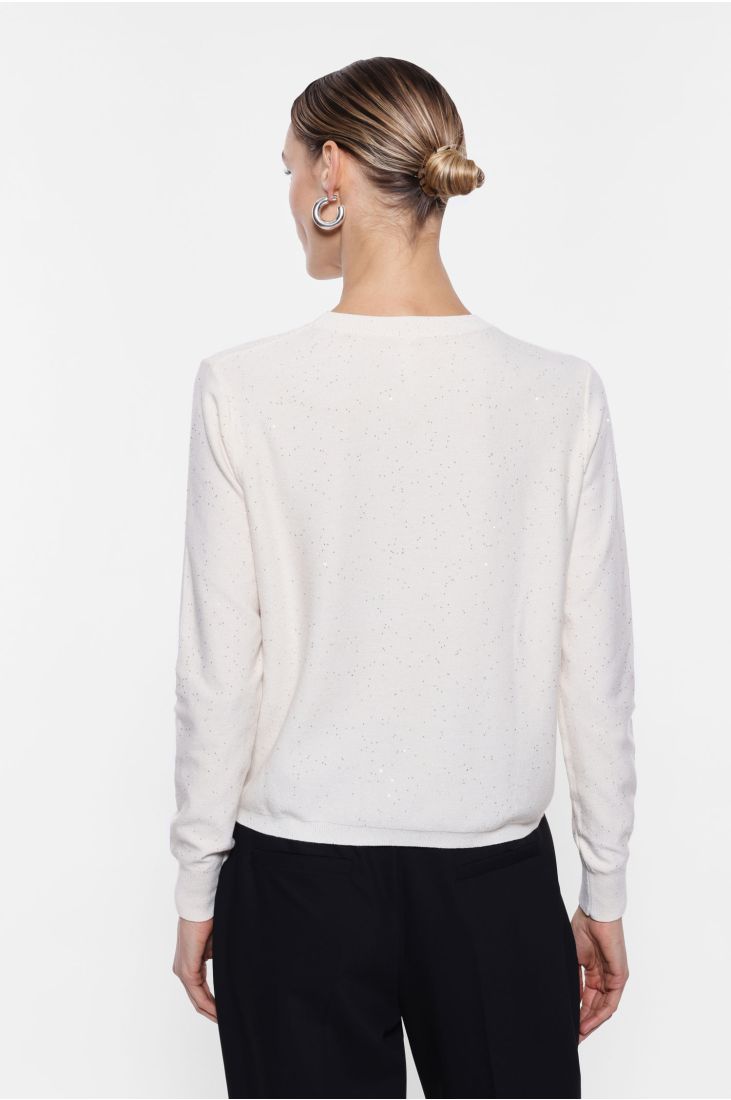 Pullover round neck long sleeves