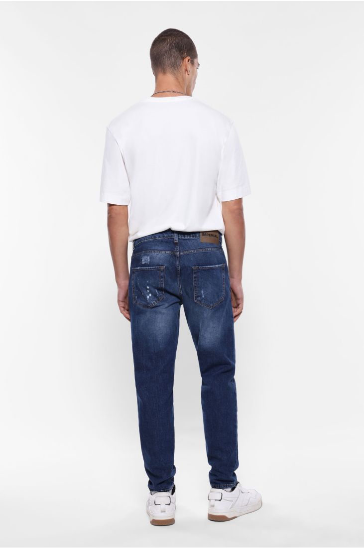 Slim-fit jeans with medium rise