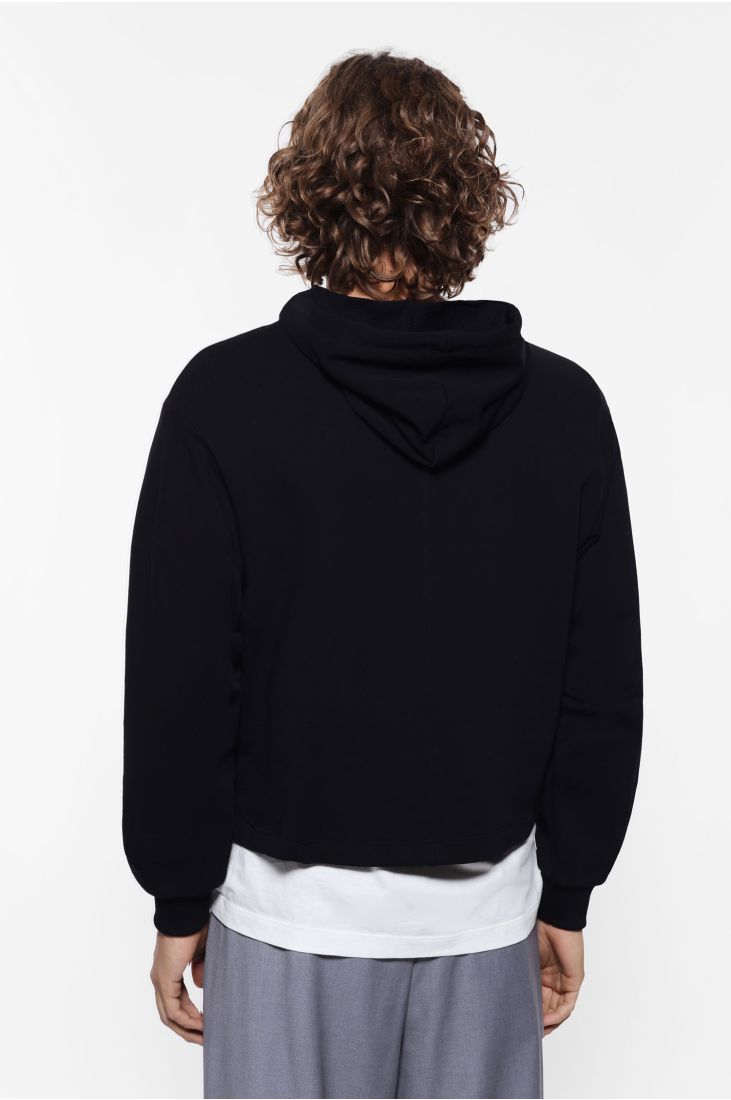 Hooded sweatshirt long sleeves