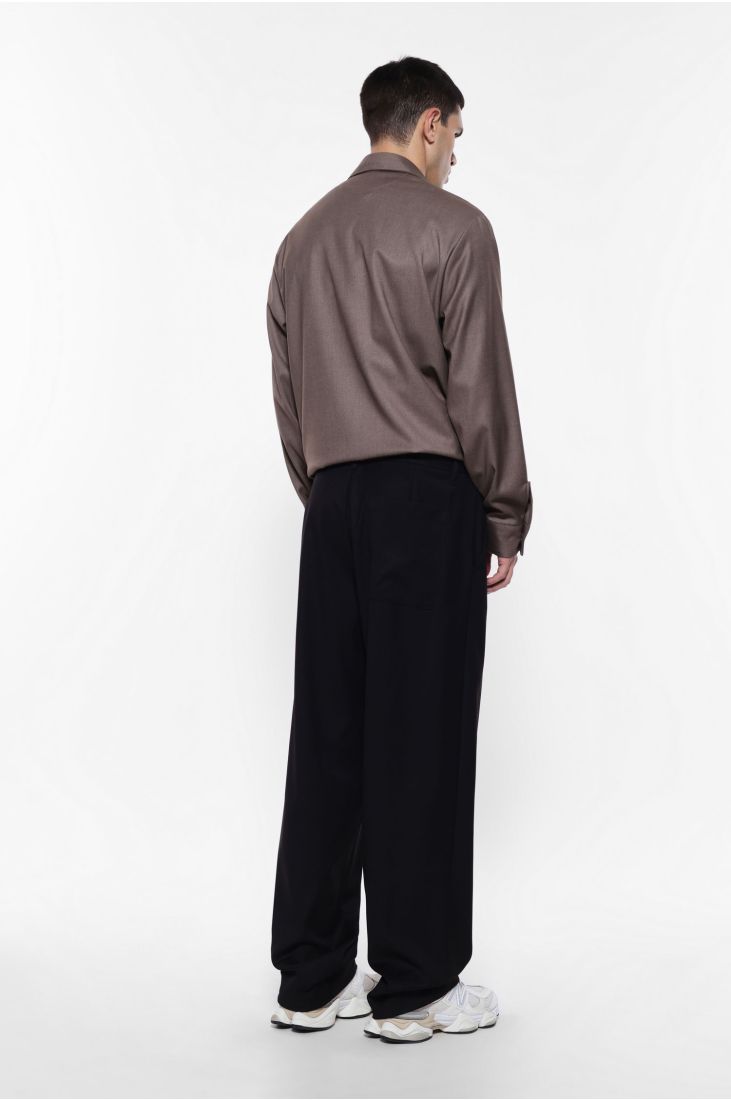 Classic straight cut trousers