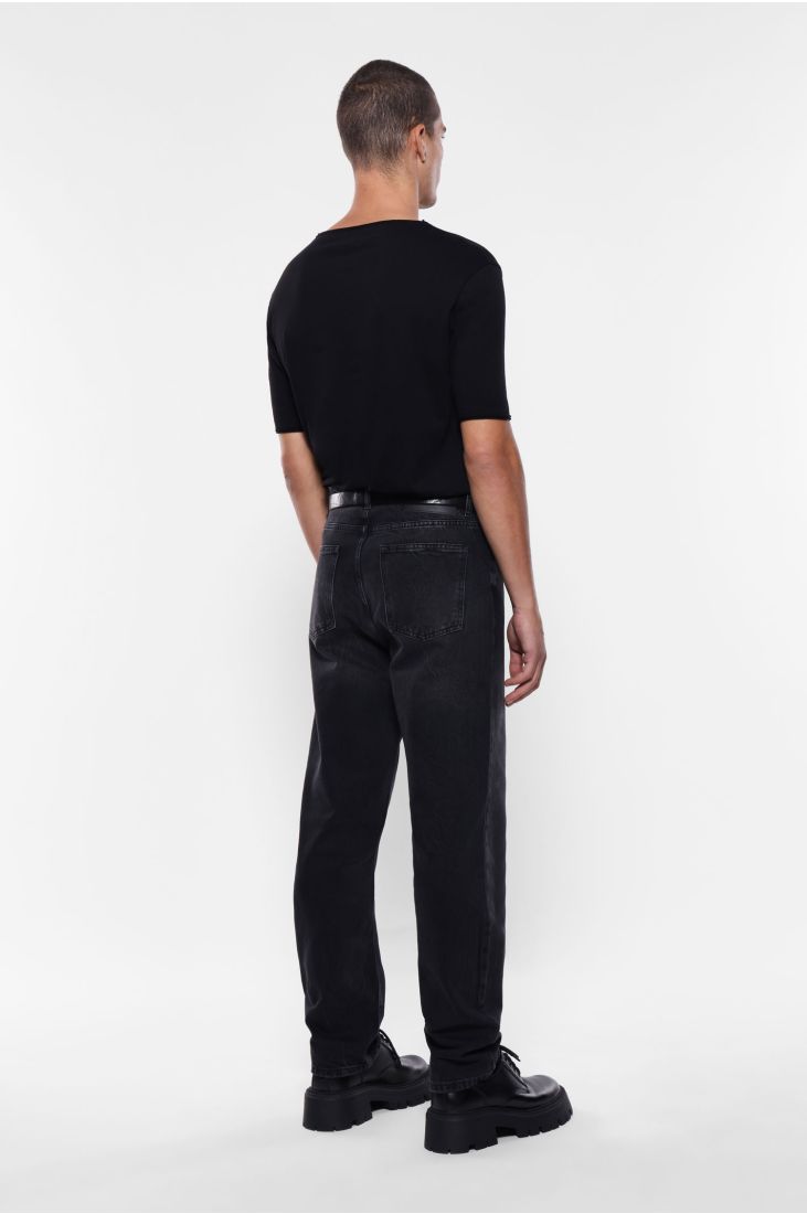 Classic straight-leg jeans